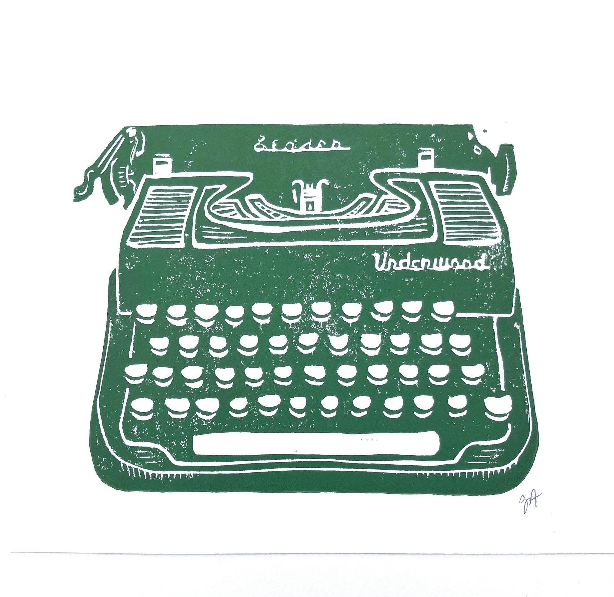 実働品 UNDERWOOD No.5 シカゴタイプライター 1930年製（Oliver