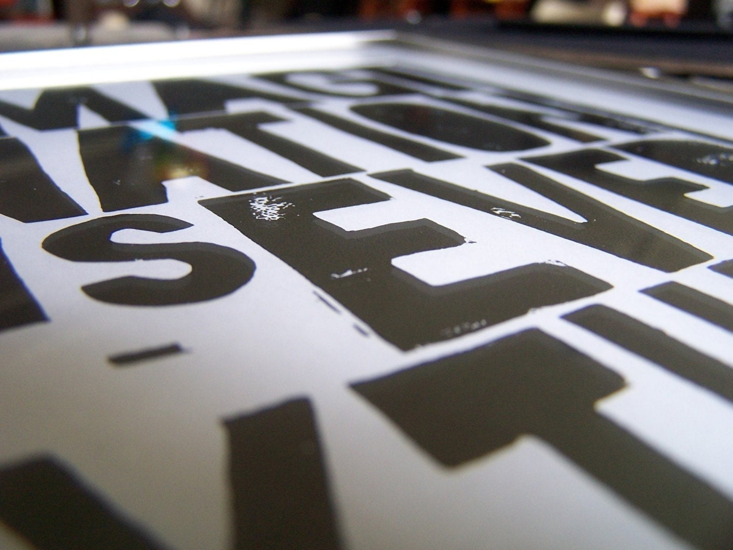 LINOCUT PRINT Imagination is everything BLACK letterpress Etsy