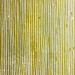 Gold lines - gold block print 8x10 mid century poster - Minimal relief print for a minimal gallery wall - Linoleum Block print 8x10