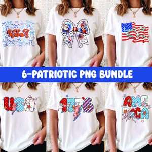 America Coquette Png Bundle, America Brushstroke Png, Retro USA Png, 4th of July Bundle Png, Independence Day PNG, Vintage America PNG