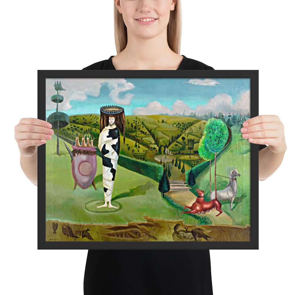 Leonora Carrington Green Tea Art Print - Instant Downloadable Wall Art ...
