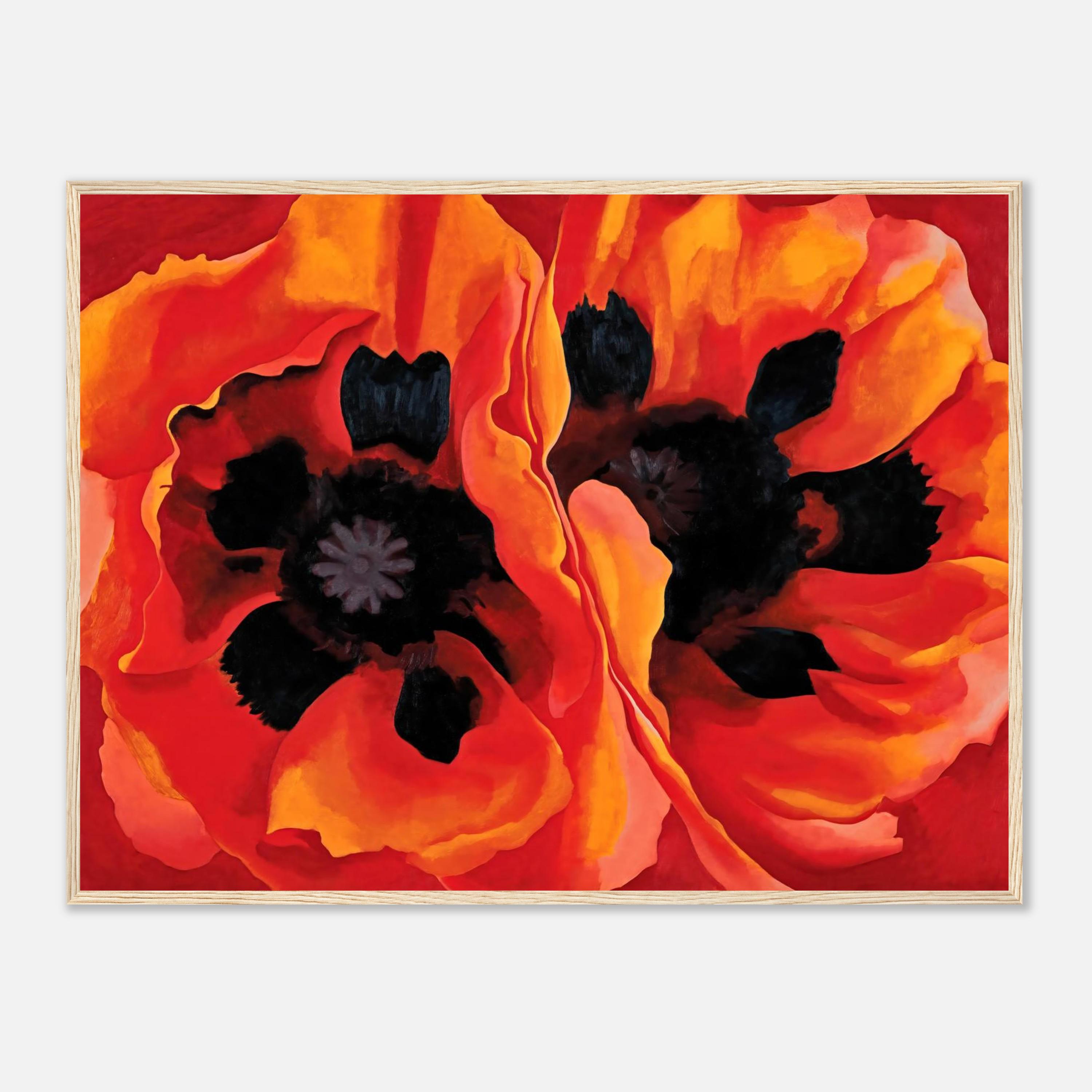 Georgia O'keeffe Oriental Poppies Art Print: Modern Floral Wall Decor ...