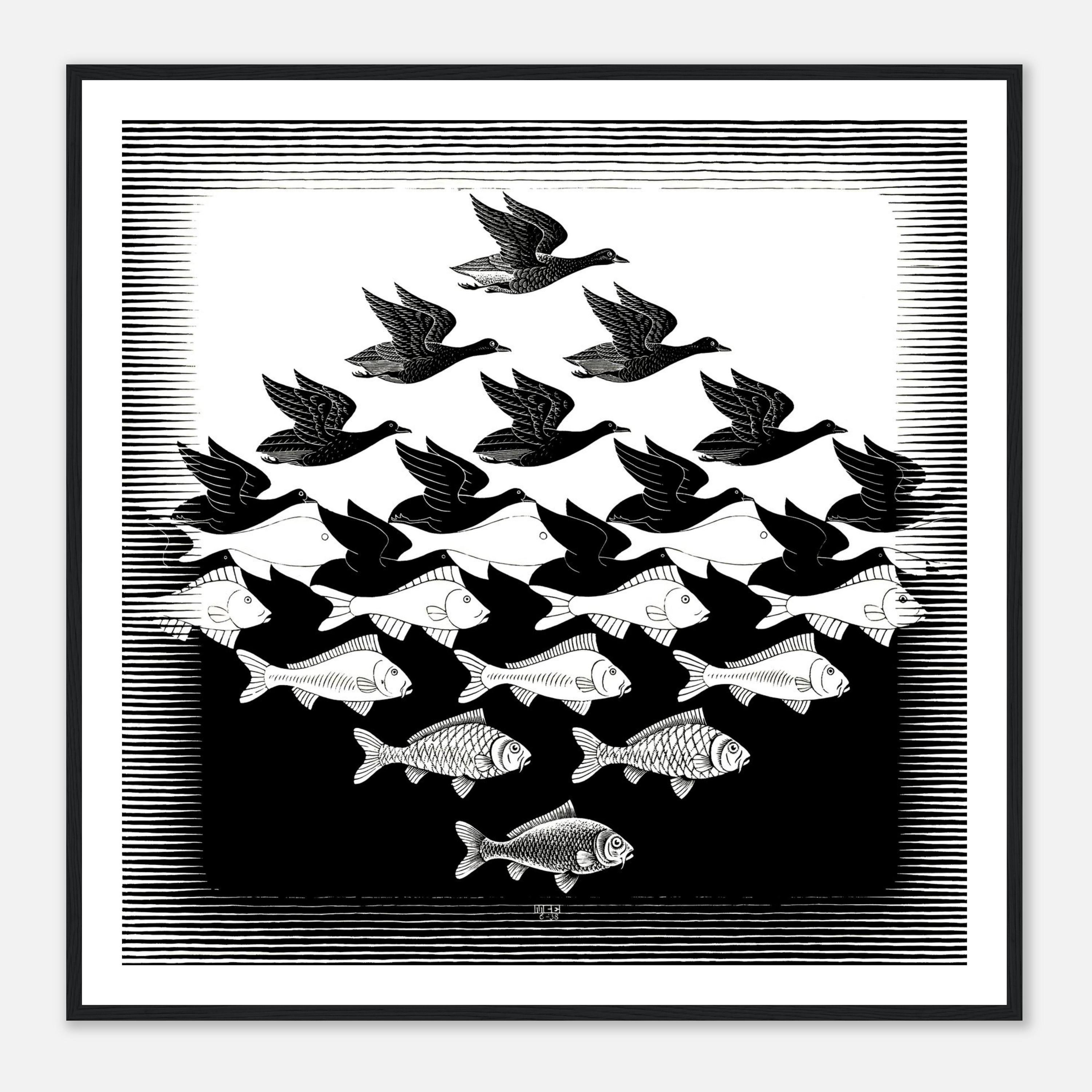 Mc escher birds - Etsy 日本