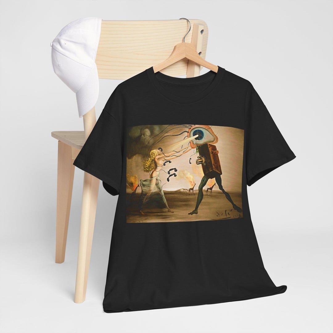 Salvador Dalí T-shirt: Surreal Art, Modern Rhapsody - the Seven