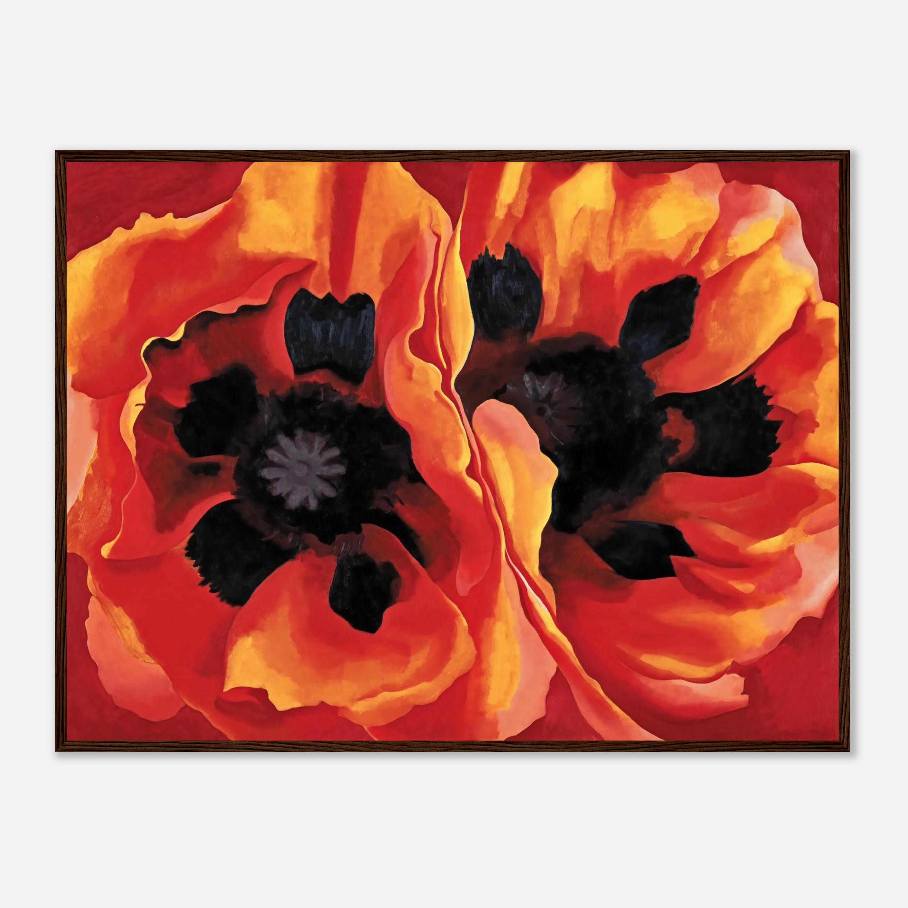 Georgia O'keeffe Oriental Poppies Art Print: Modern Floral Wall Decor ...