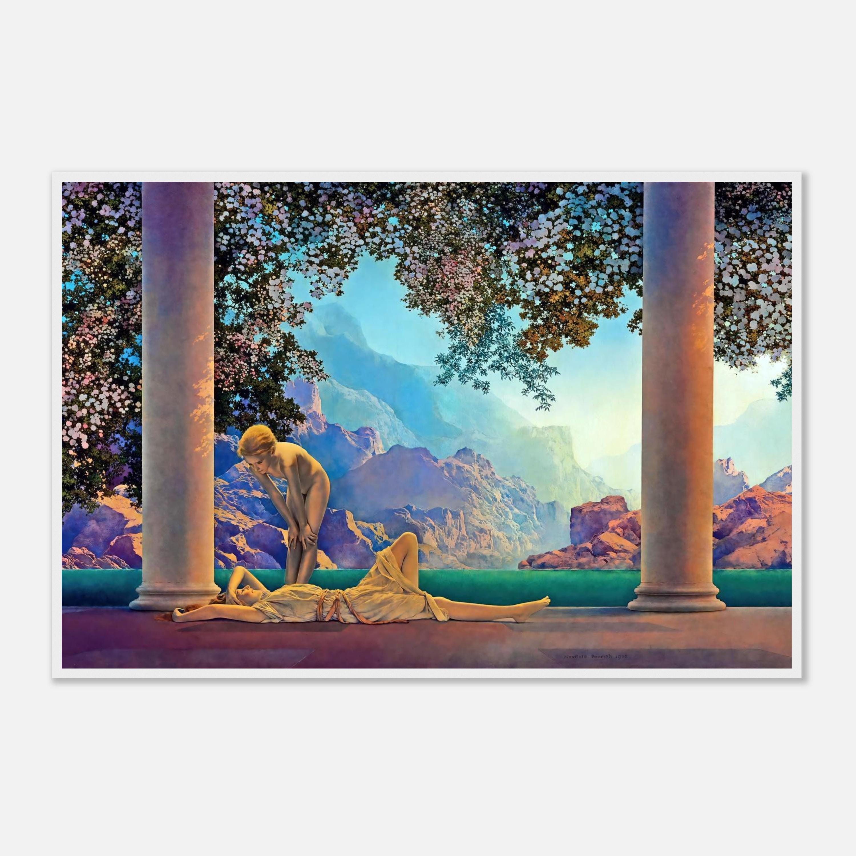 Maxfield parrish daybreak - Etsy 日本