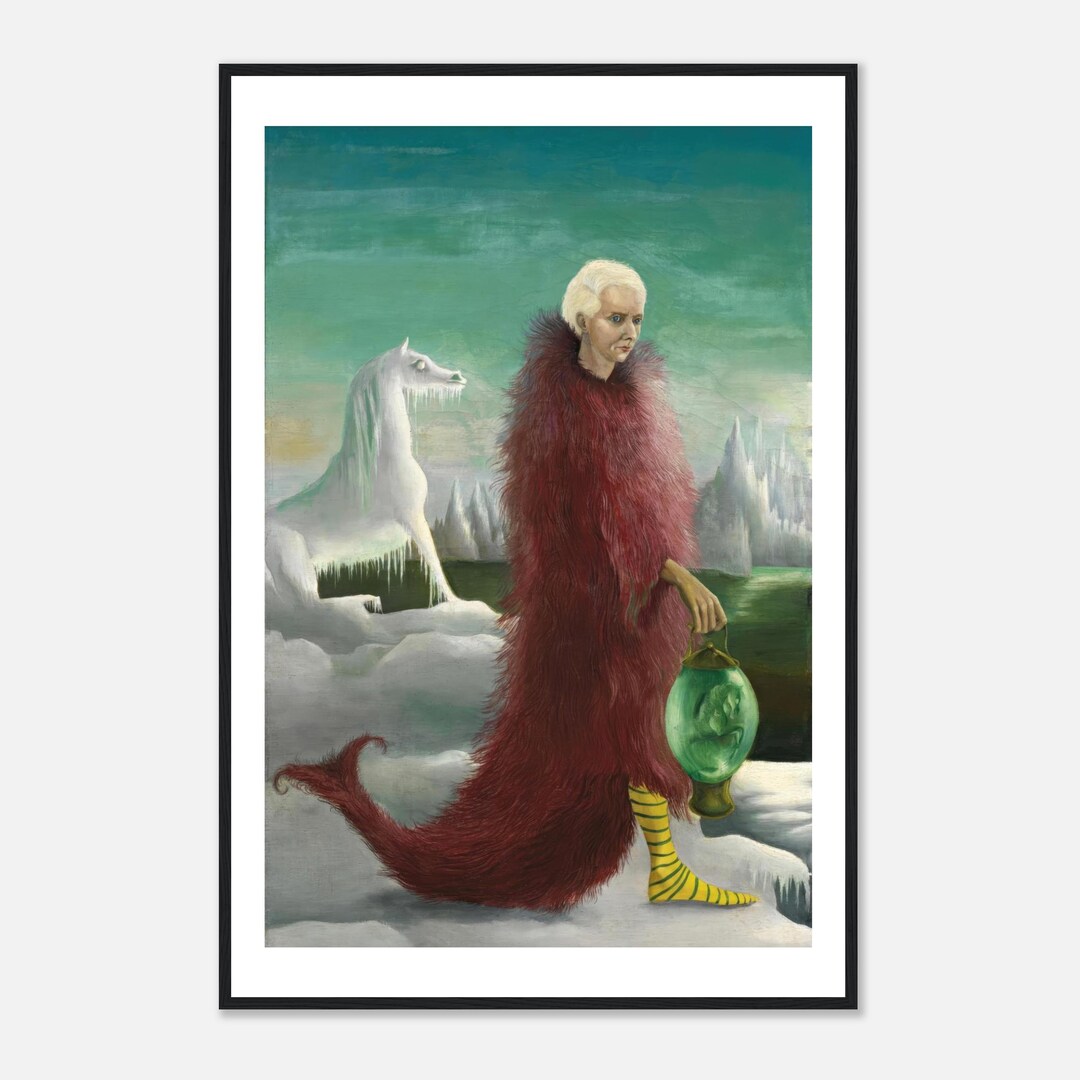 Leonora Carrington Max Ernst Portrait, Surrealist Bird Art, Digital ...