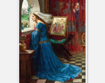 Fair Rosamund Art Print: John William Waterhouse Pre-Raphaelite Painting