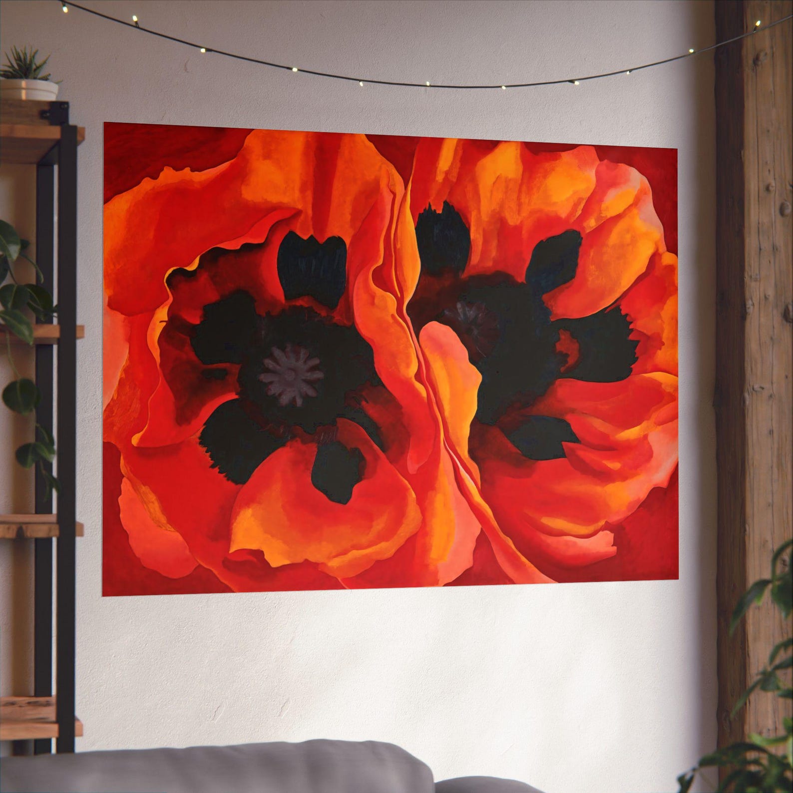 Georgia O'keeffe Oriental Poppies Art Print: Modern Floral Wall Decor ...