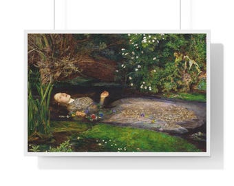 Ophelia by Millais Print: Pre-Raphaelite Fine Art (Instant Download)