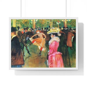 Toulouse-Lautrec, At the Moulin Rouge, The Dance, Art Print, Instant Download