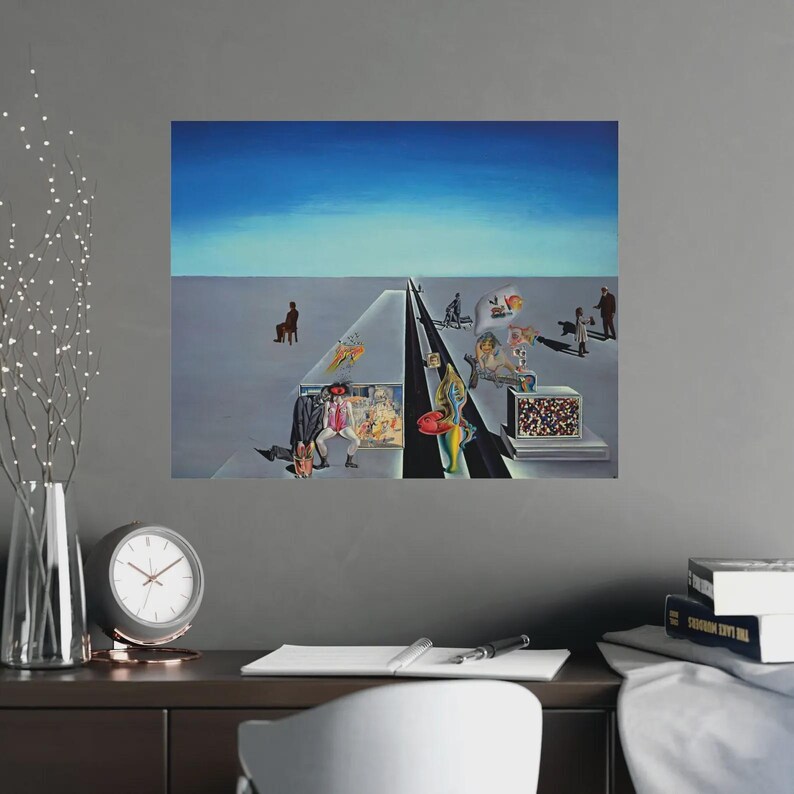 Surrealist Spring Salvador Dali the First Days of Spring - Digital Print, Surrealist Art ...