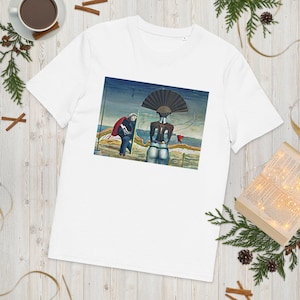 Max Ernst T-shirt, Woman, Man and Flower, Modern Art, Surrealism, Unisex Classic Fit Tee, Surreal Art T-shirt, Max Ernst Lovers Gift