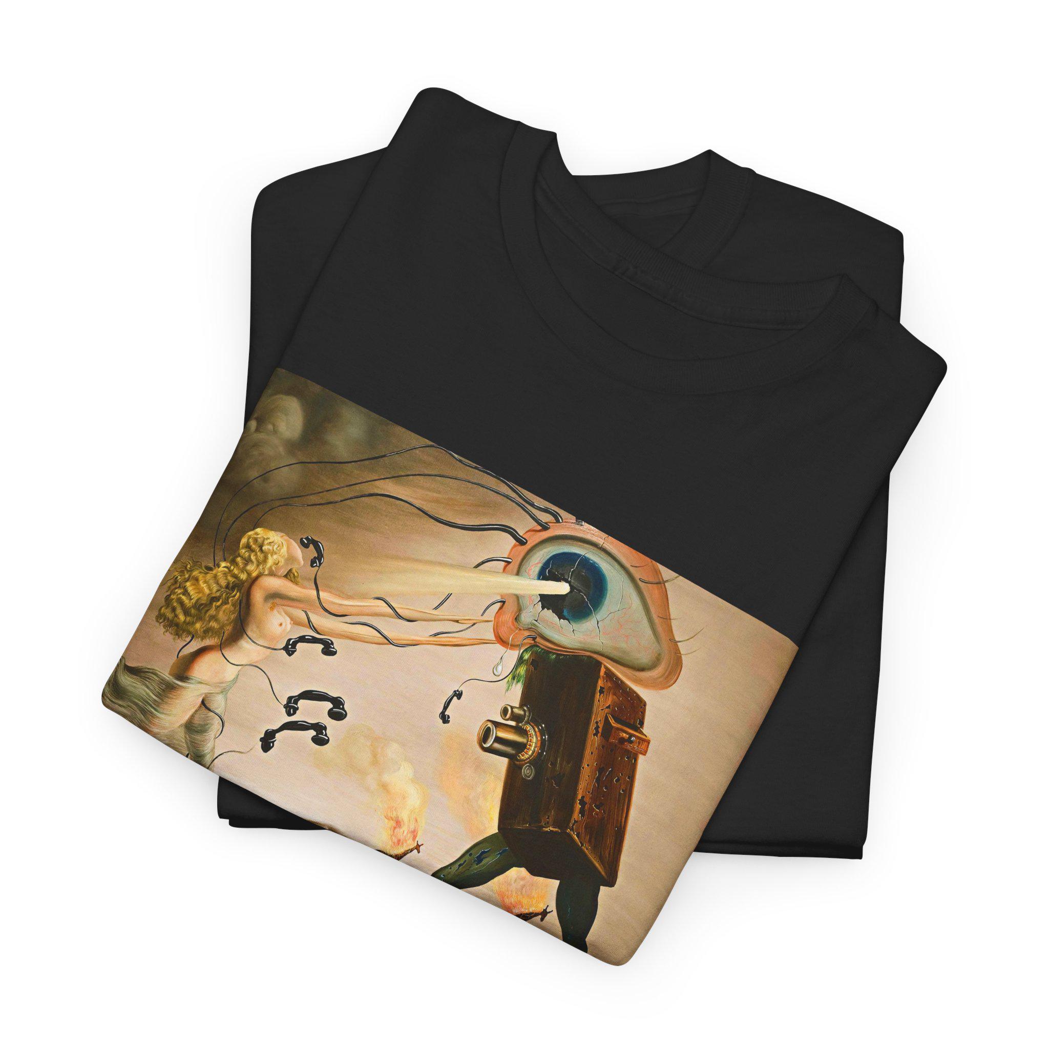 Salvador Dalí T-shirt: Surreal Art, Modern Rhapsody - the Seven
