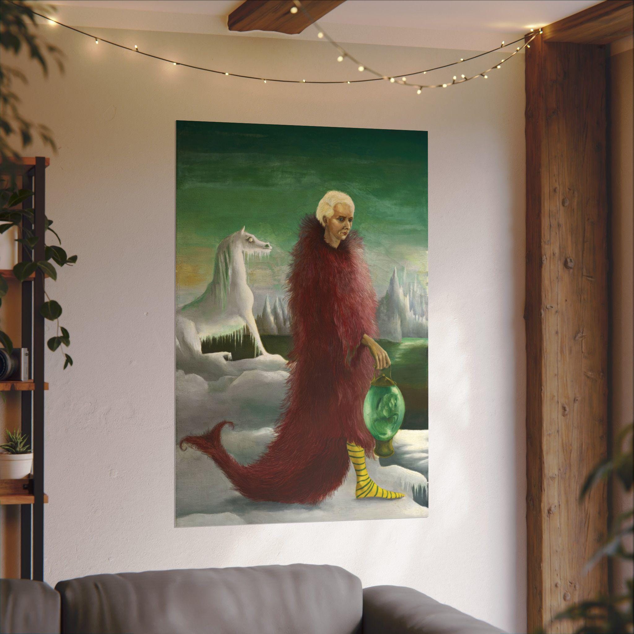 Leonora Carrington Max Ernst Portrait, Surrealist Bird Art, Digital ...