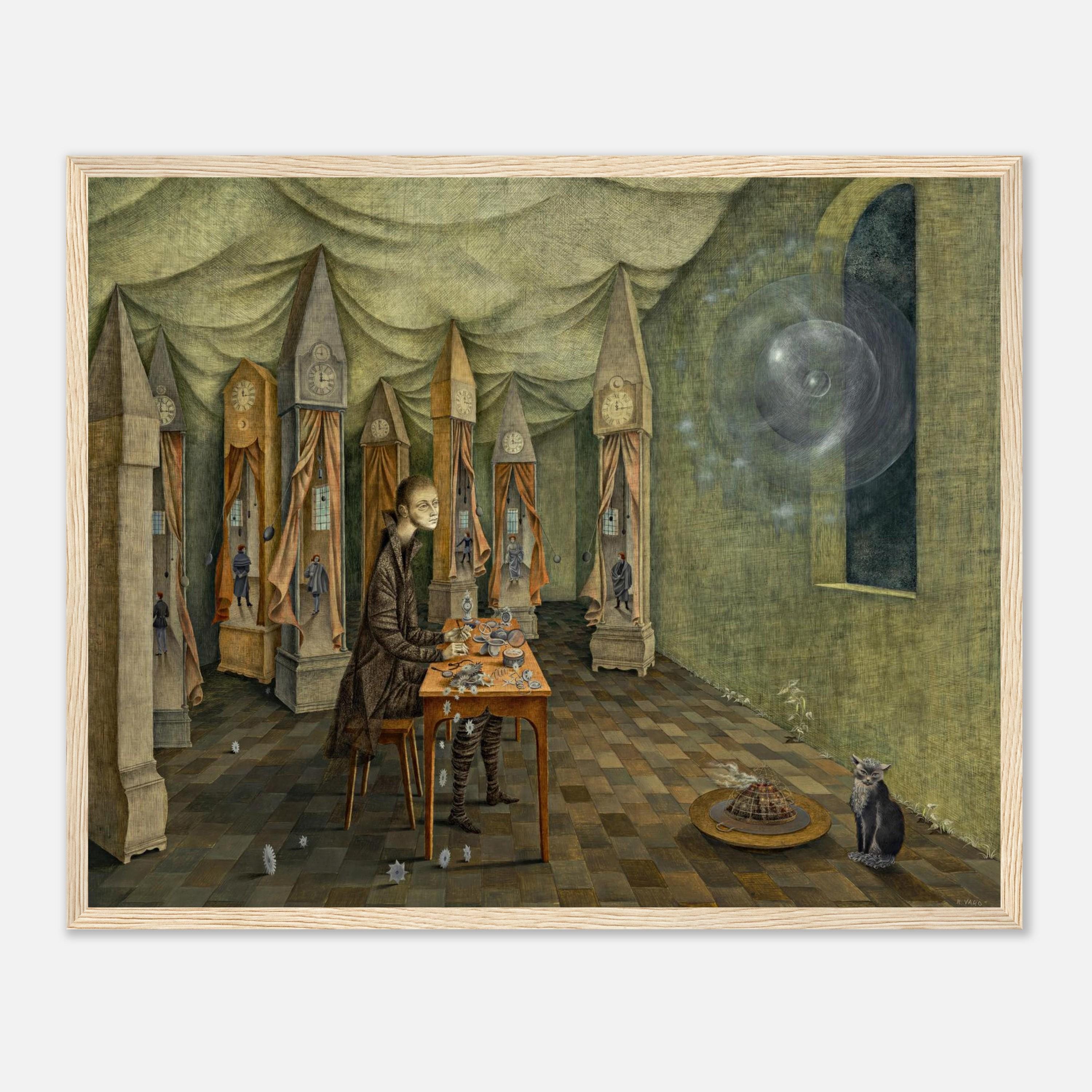 Remedios Varo, Revelation (the Watch) - Surreal Masterpiece