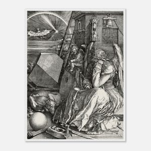 Albrecht Dürer Melencolia I Kunstdruck: Renaissance Fine Art Reproduktion