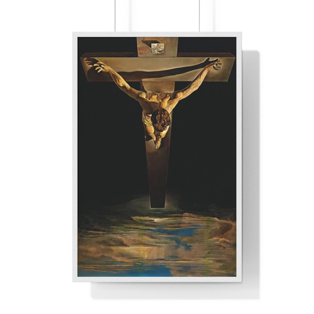 Salvador Dali Christ of Saint John of the Cross Art Print (digital