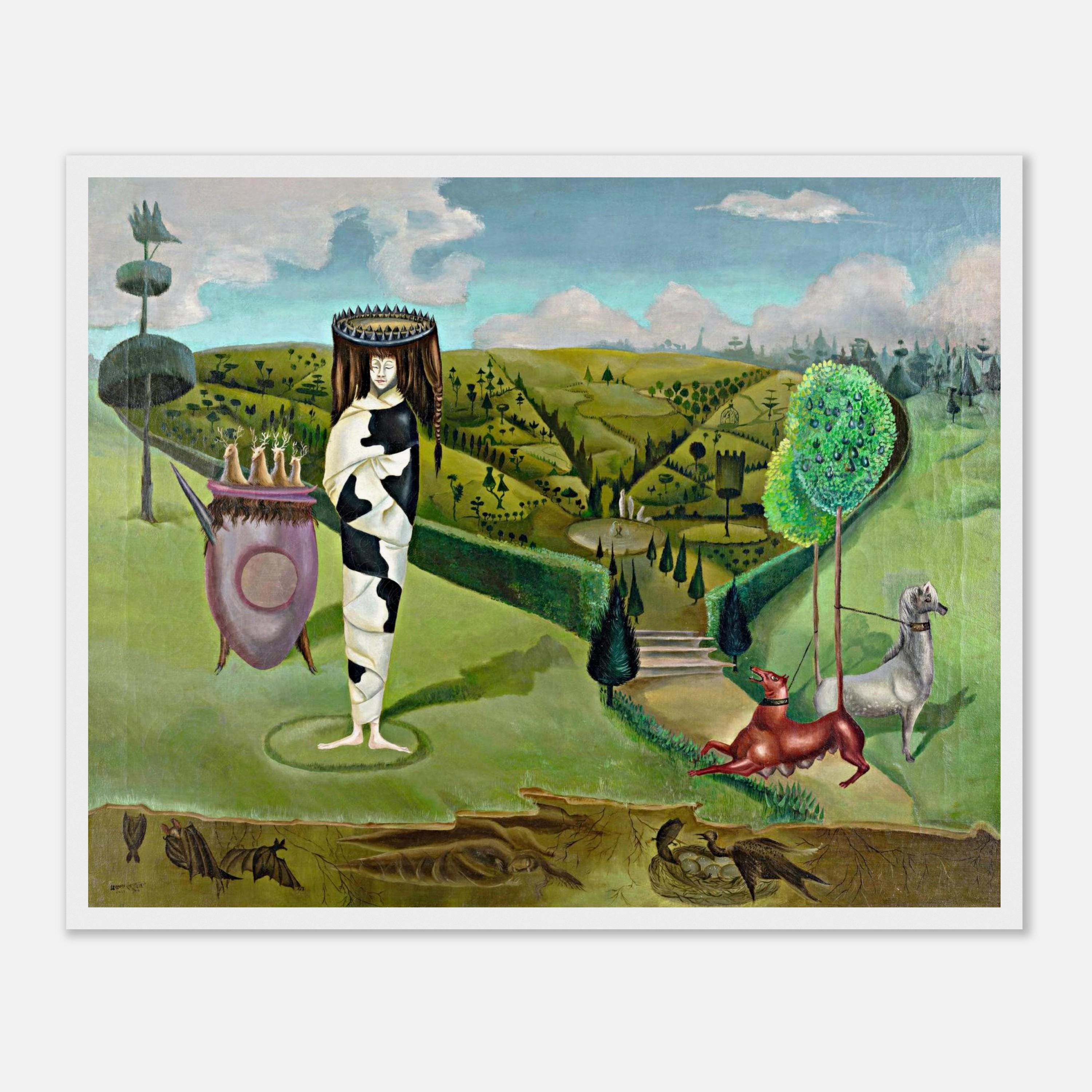Leonora Carrington Green Tea Art Print - Instant Downloadable Wall Art ...