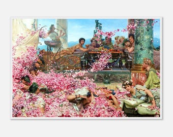 ローレンス・アルマ＝タデマ：ヘリオガバルスの薔薇（1888年