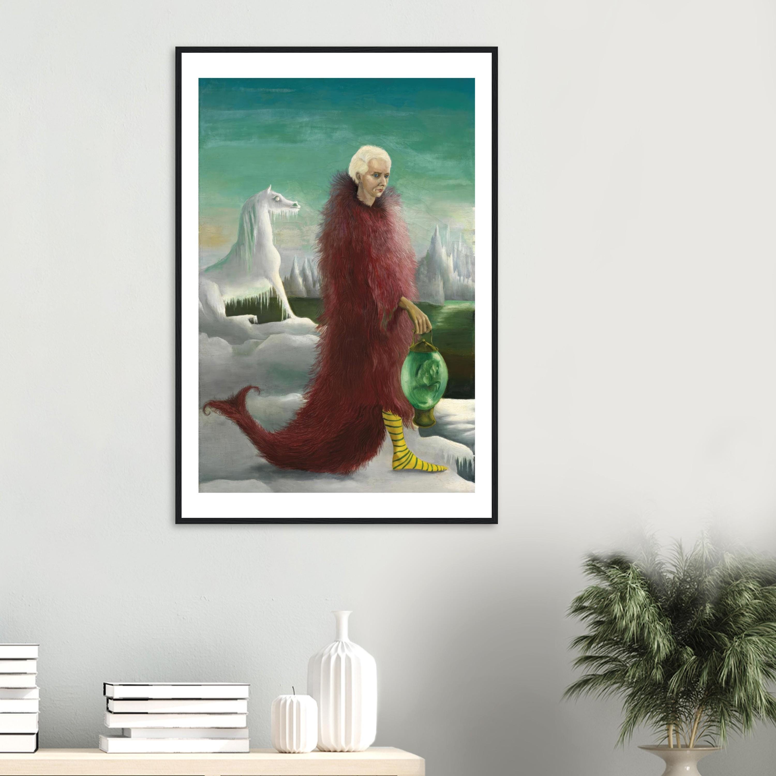 Leonora Carrington Max Ernst Portrait, Surrealist Bird Art, Digital ...