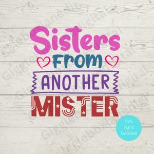 Hermana de otro señor svg png/archivo de amigo divertido/descarga digital/archivo Cricut/creación de tarjetas/póster/manualidades caseras svg/clipart de amigos/mejores amigos