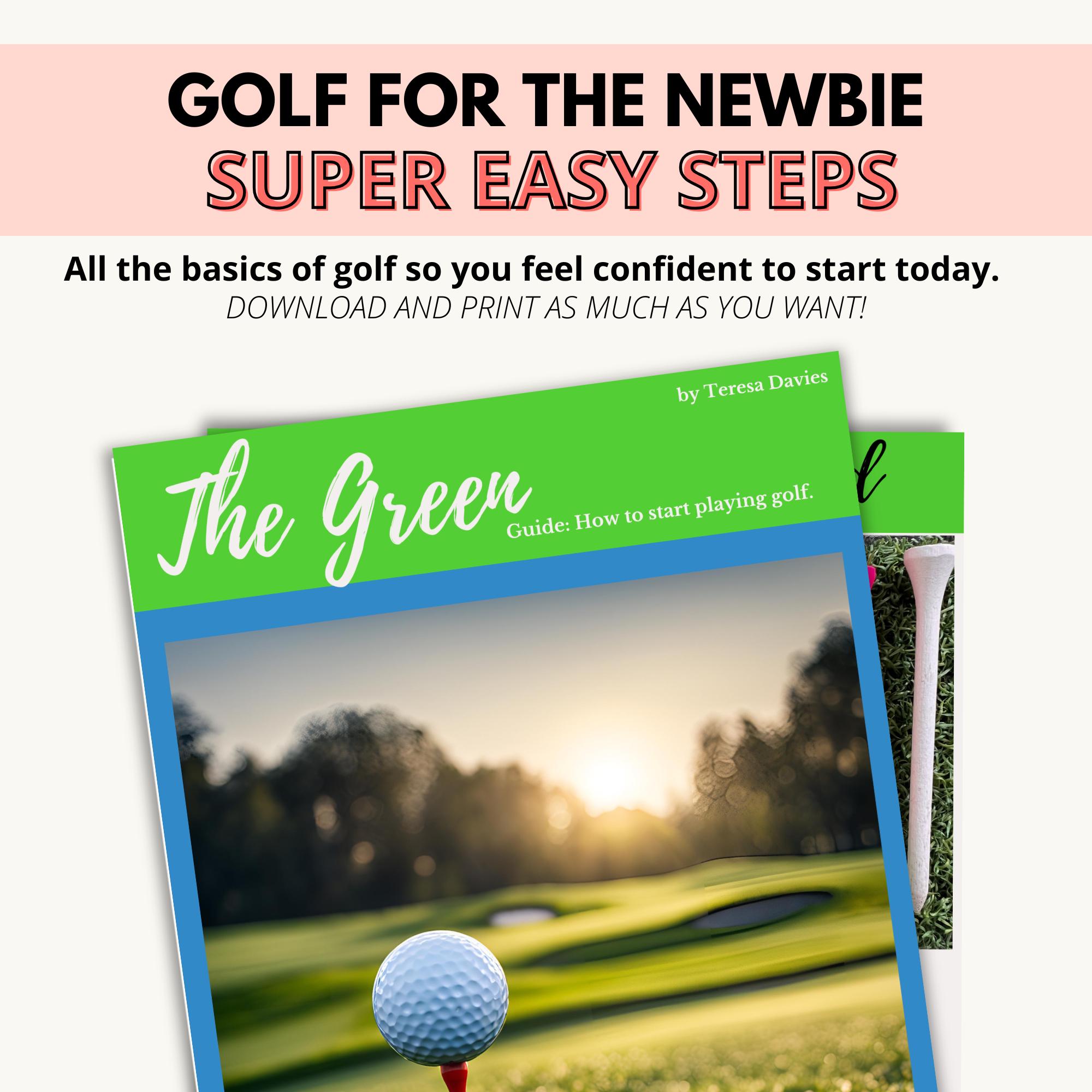 Learn How to Play Golf, Beginners Guide to Start Playing Golf, Golf ...