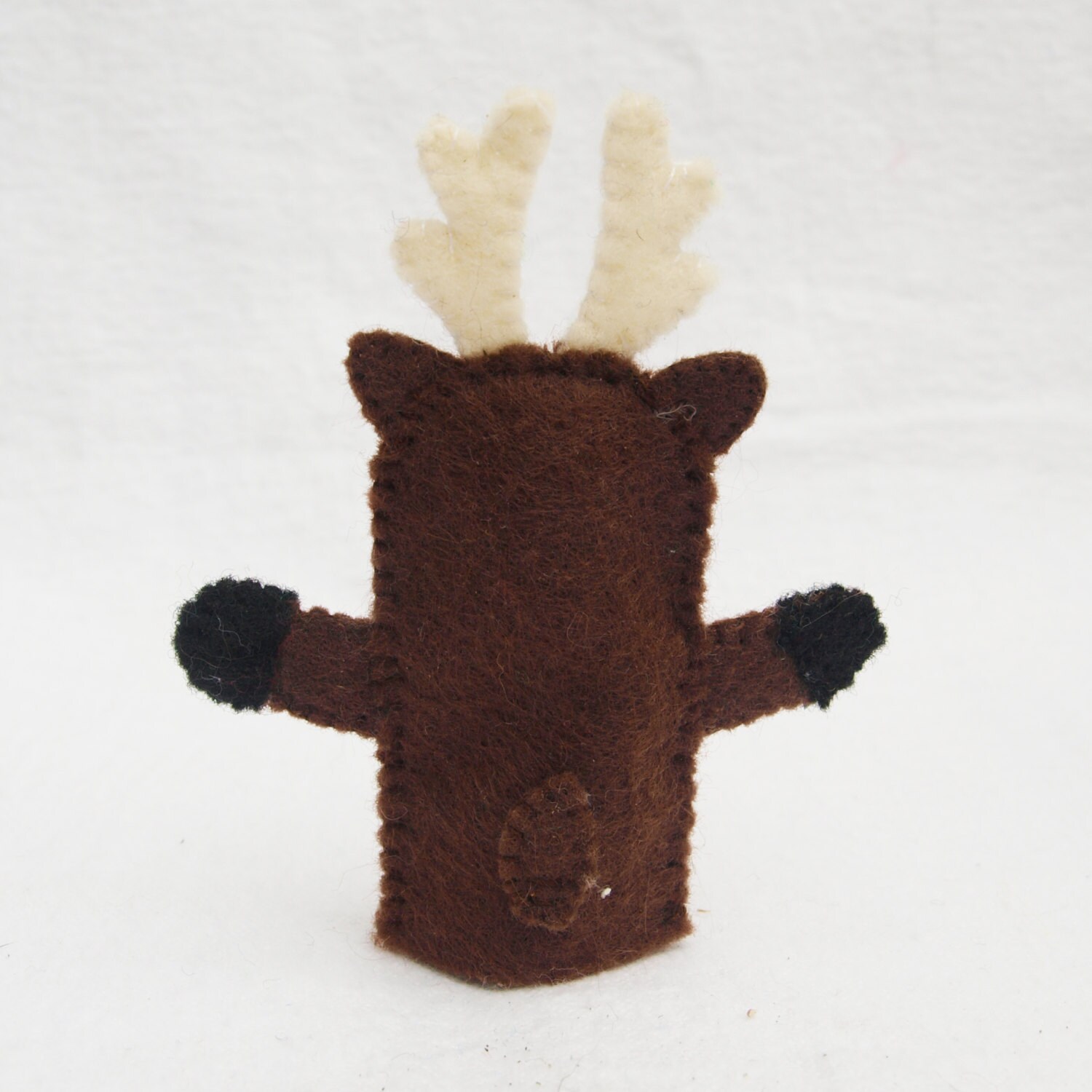 Deer felt finger puppet animal puppet storytime puppet Etsy