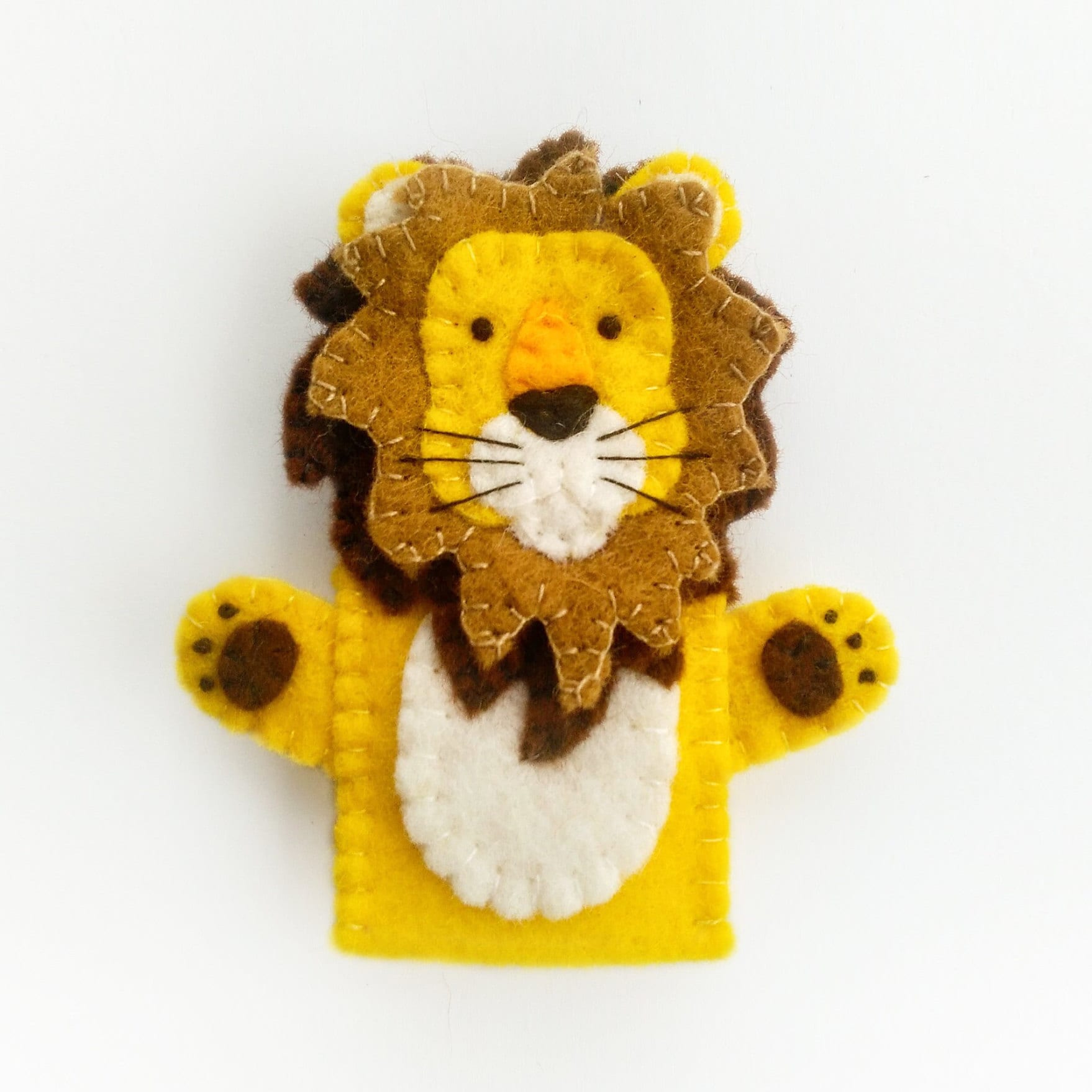 Lion 2025 finger puppet