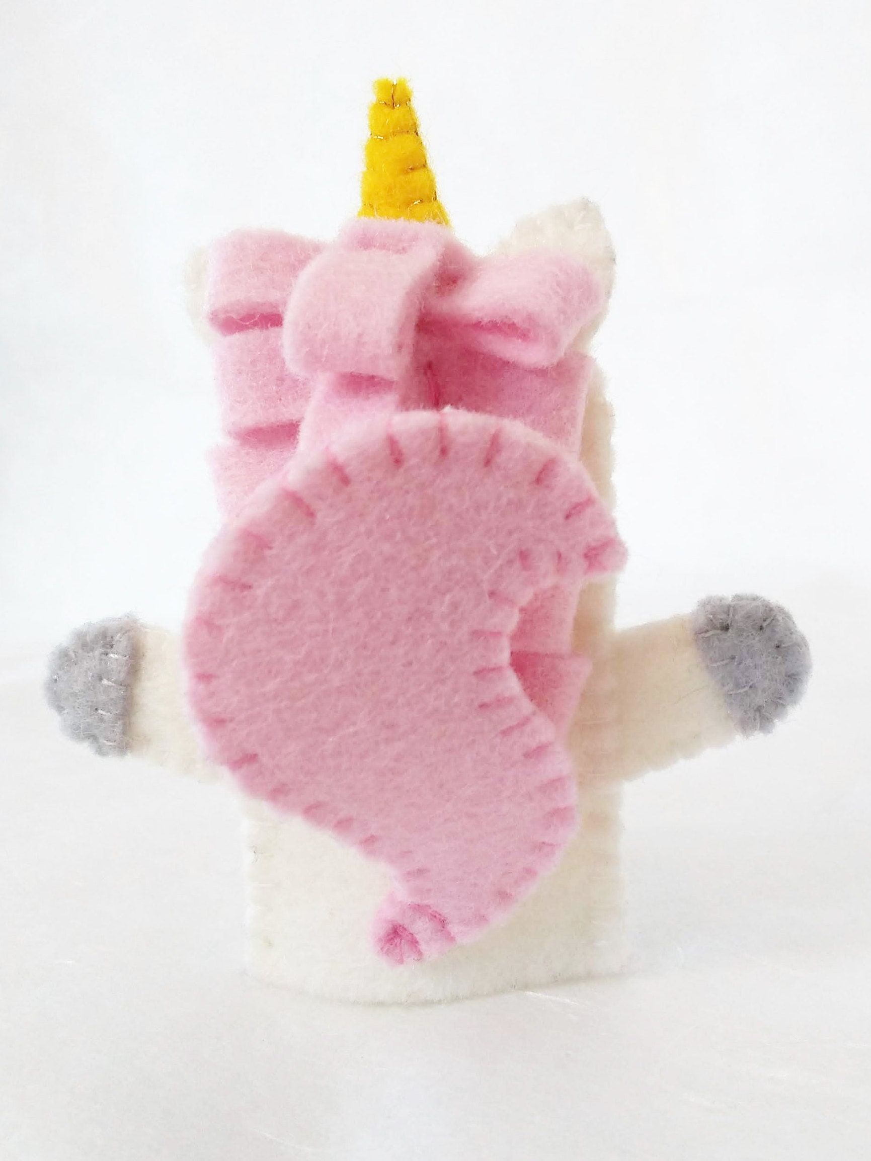 Unicorn Unicorn Finger Puppet Felt Finger Puppet Finger - Etsy