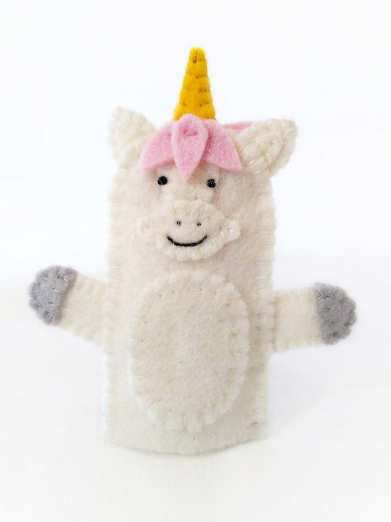 unicorn finger puppet pattern horse finger puppet pattern etsy