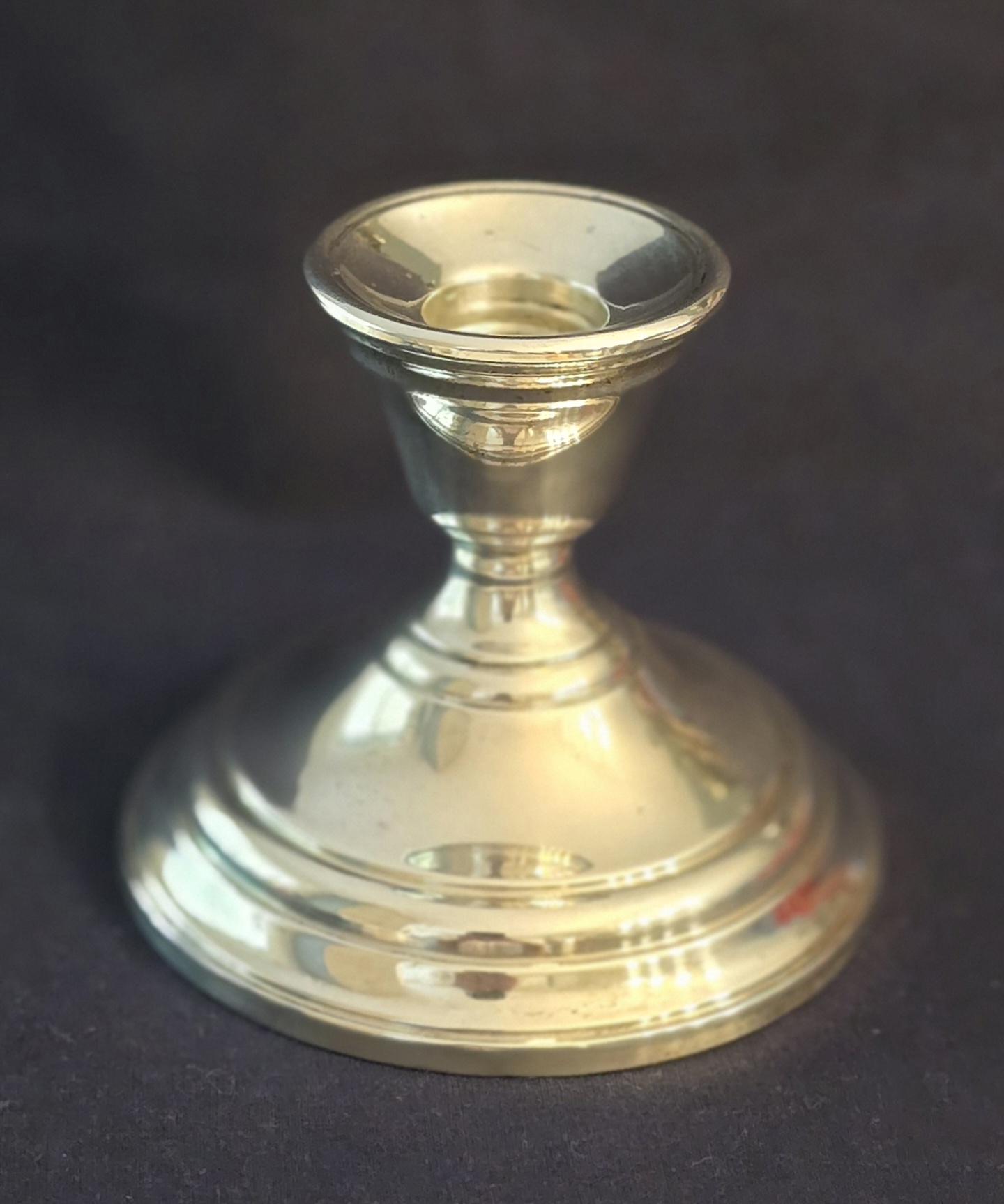 Sterling Weighted Candlestick - Etsy