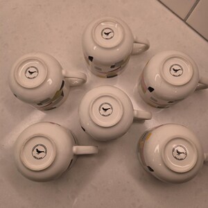 Anthropologie Geometric Color Block Retro Design Mugs - 6 Available 画像 5