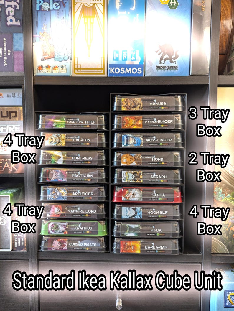 Dice Throne Storage Box System for Character trays and Miniatures Bild 7