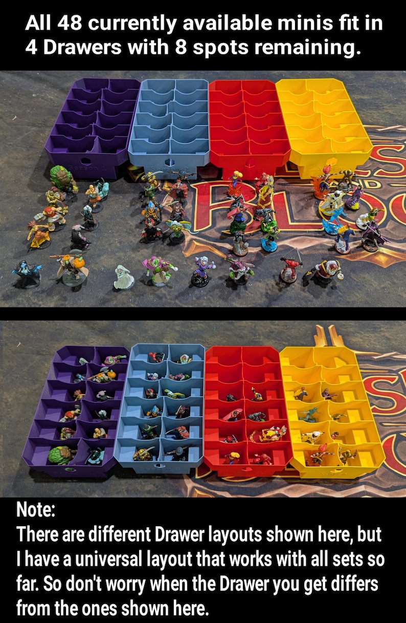 Dice Throne Storage Box System for Character trays and Miniatures Bild 5