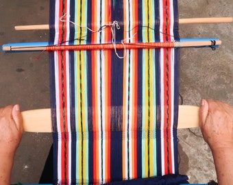 DIY Weaving Loom Kit -Do-It-Yourself, Home Craft Project - Back-Strap Weaving