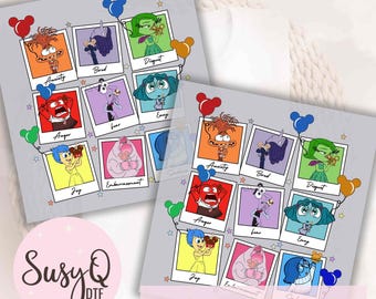 Inside Out DTF Transfers, Inside Out DTF, Inside Out Ready To Press Transfers