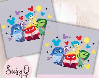 Inside Out DTF Transfers, Inside Out DTF, Inside Out Ready To Press Transfers