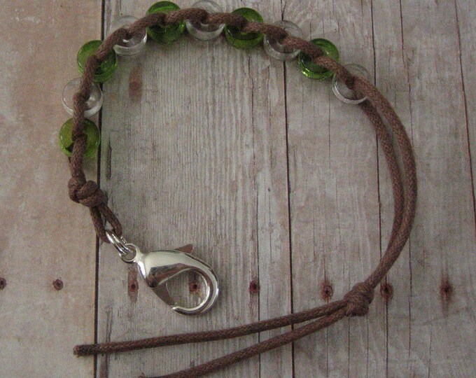 Golf Score or Stroke Counter Clip Bracelet in Green Clear Etsy