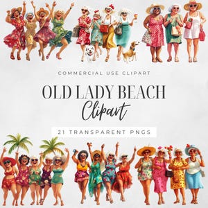 Vieille dame plage Clipart, Clipart drôle vieille dame, Clipart vieilles dames, mamies Clip Art, joyeuse vieille dame, plage vieille dame Png