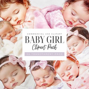 Clipart di fasciatura per neonati, invito rosa per baby shower, battesimo, battesimo, neonato, rivelazione del sesso della bambina, PNG trasparente, uso commerciale
