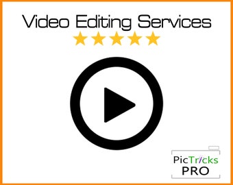 Video Editing / Video Post-production [Youtube video editing / Slideshow /  wedding videos / social media / business] video editing service.