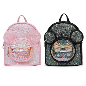 Sac à dos à la mode pour enfants, cartable pour petites filles, cartable pour bébés de la maternelle, à paillettes primaires, pour enfants de 3 à 6 ans