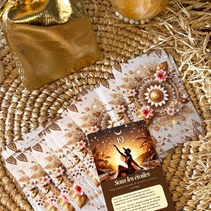 L’oracle de la Joie -28 Cartes- oracle intuitif, général, divinatoire, format tarot jeu Français , élève ta fréquence énergérique DISPONIBLE