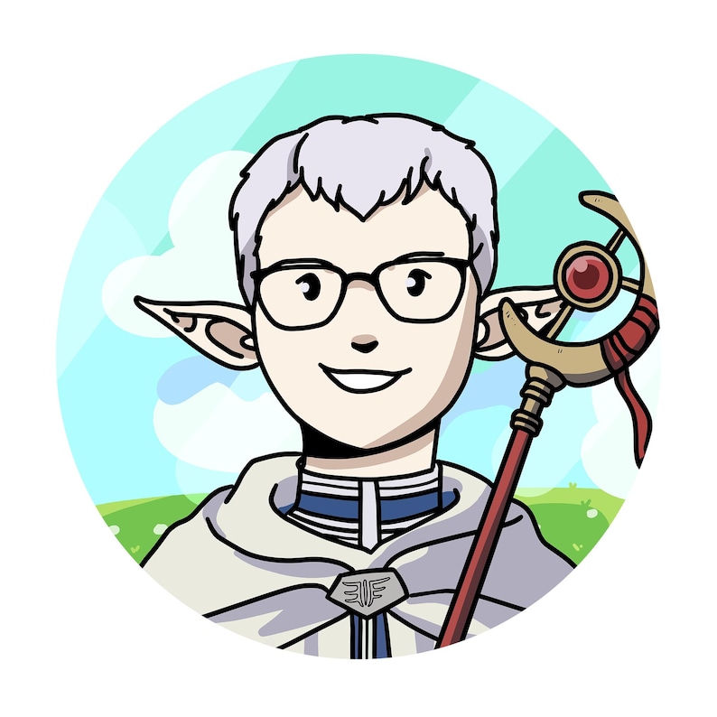 Custom Avatar Photo To Cartoon Portrait Custom Profile Picture Drawing Social Media Icon Illustration Hand Drawn Portrait Commission Art image 8