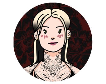 Custom Avatar Photo To Cartoon Portrait Custom Profile Picture Drawing Social Media Icon Illustration Hand Drawn Portrait Commission Art