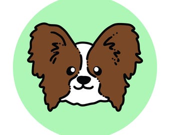 Custom Cartoon Dog Art Hand Drawn Dog Portrait Dog Face Outline Cute Dog Portrait Digital Headshot Commission Illustrated Avatar Pet Drawing