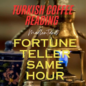 Lecture de café turc MÊME HEURE !, Lecture détaillée de tasse de café turc, Lecture de diseuse de bonne aventure, Lecture de café, Lecture d'amour futur