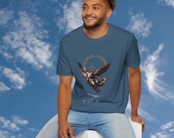 Los Angeles City of Angels Angel Tee Baroque Renaissance Slogan
