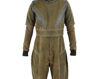 Bo katan kryze inspired star wars custom flight suit | 2-piece beskar bounty hunter outfit